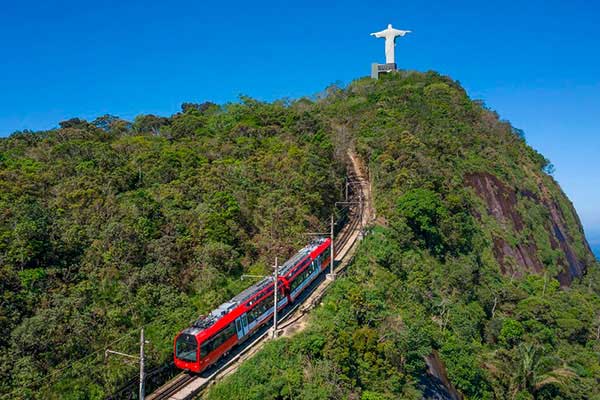 Trem do Corcovado - Cristo Redentor Rio de Janeiro